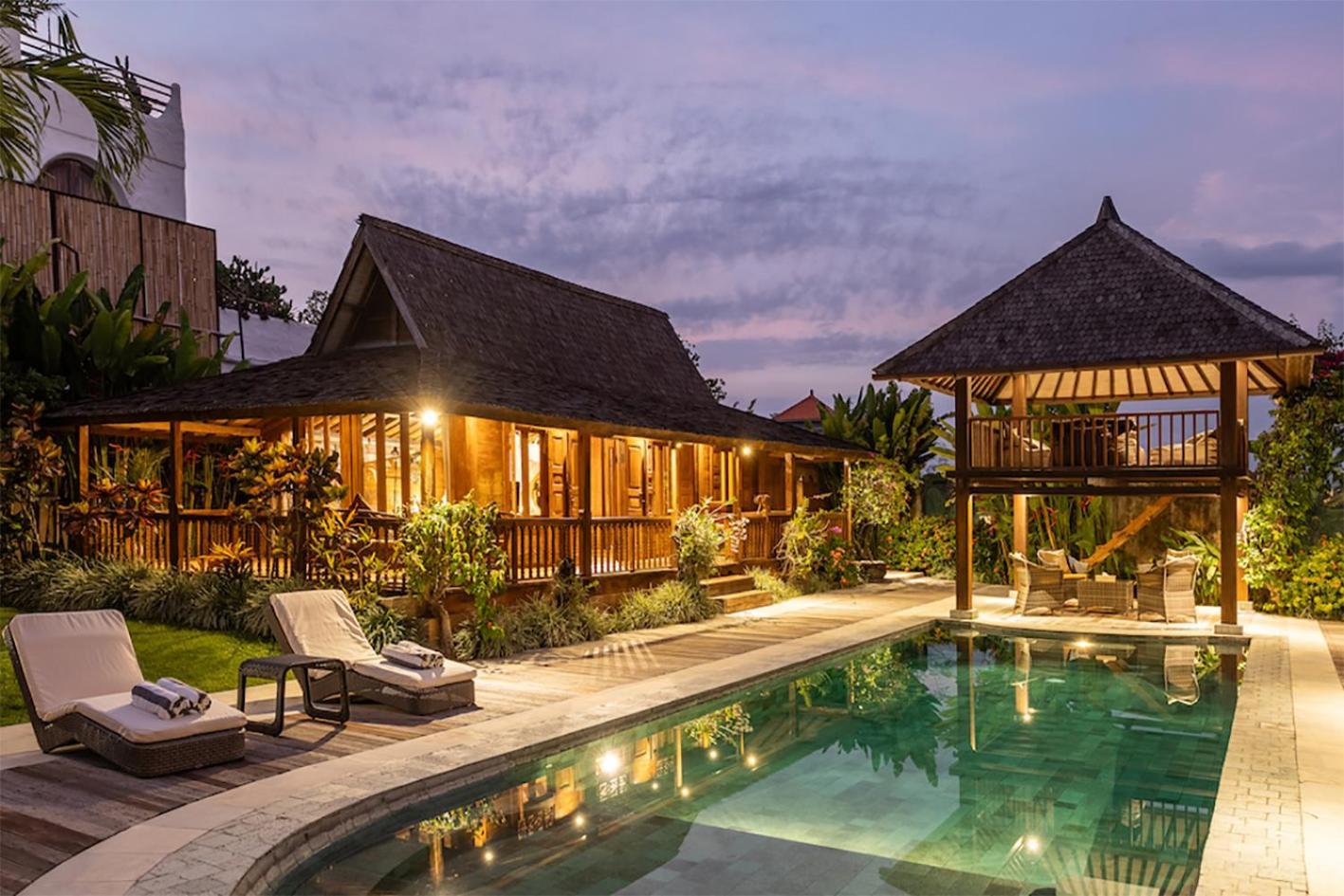 Villa Lina By Optimum Bali Villas Чангу Экстерьер фото